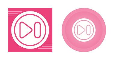 Next Track Button Vector Icon