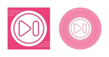 Next Track Button Vector Icon