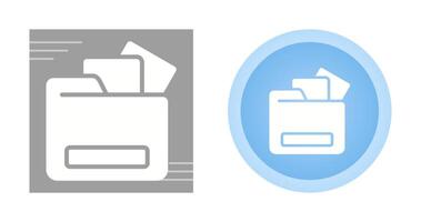 Document Storage Vector Icon