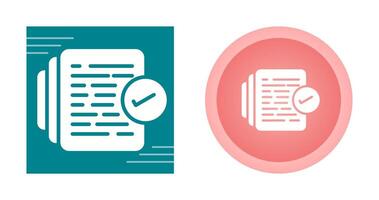 Document Versioning Vector Icon