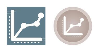 Line Chart Vector Icon