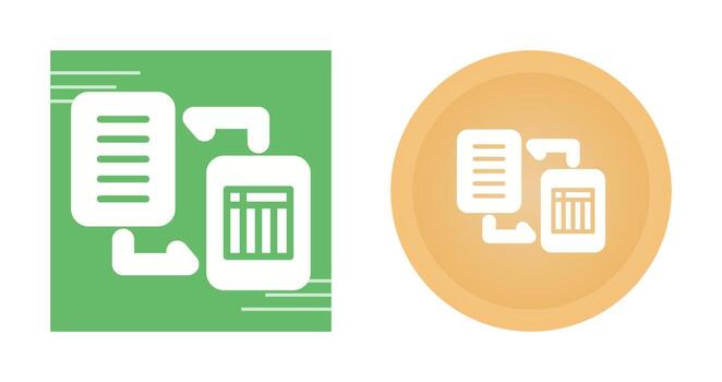 documento flujo de trabajo vector icono