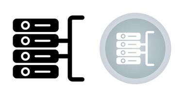 icono de vector de base de datos