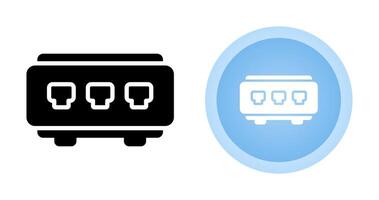 Network Switch Vector Icon