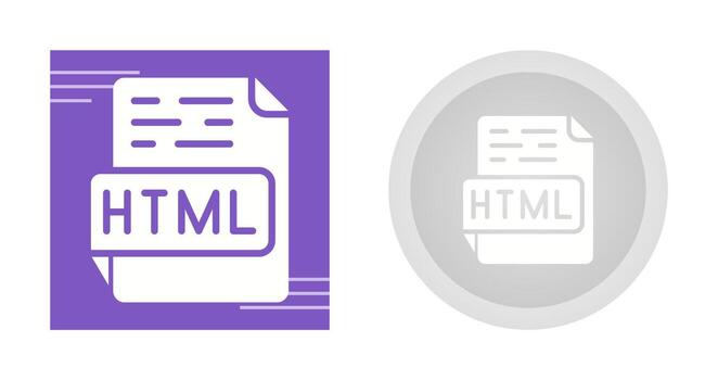 HTML Vector Icon