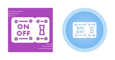 Light Switch Vector Icon