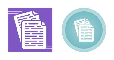 Documents Vector Icon