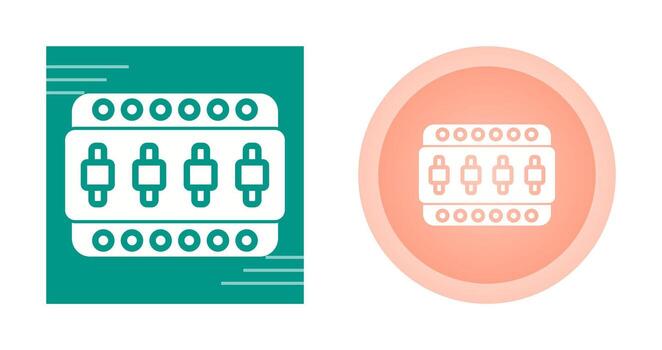 Transfer Switch Vector Icon