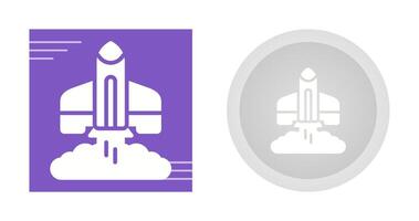 Rocket Launch Vector Icon