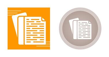 Documents Vector Icon