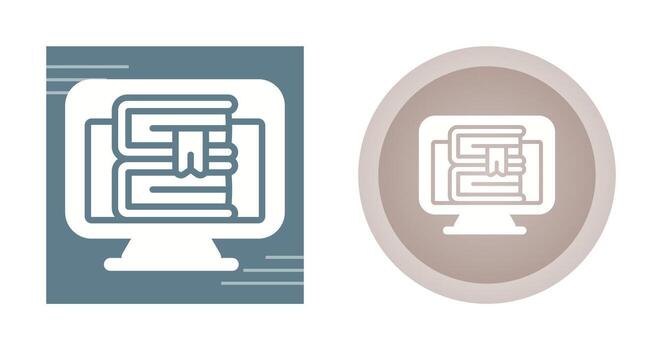 Computer Vector Icon