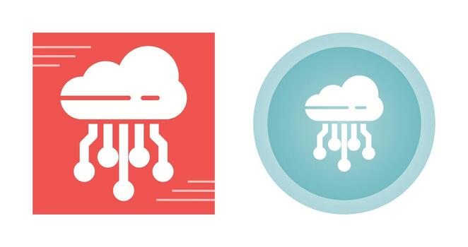 Cloud Computing Vector Icon