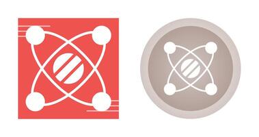 icono de vector de sistema solar