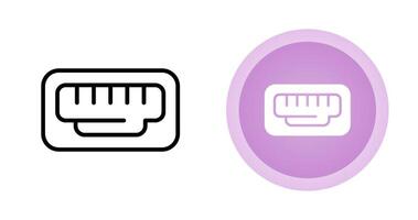 Ethernet Port Vector Icon