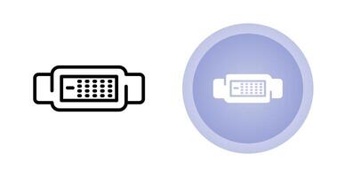 dvi vector icono