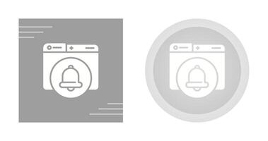 Notification Bell Vector Icon