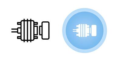 dvi vector icono