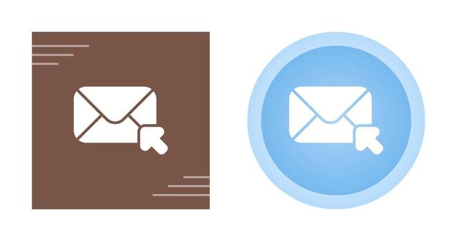 icono de vector de sobre