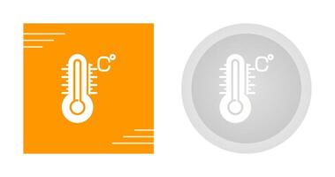 icono de vector de temperatura