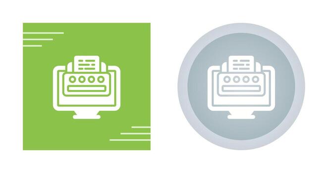 Printer Vector Icon