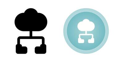 Cloud Computing Vector Icon