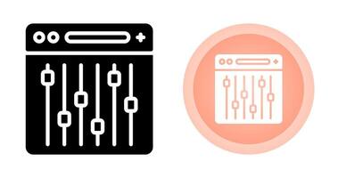 icono de vector de configuración