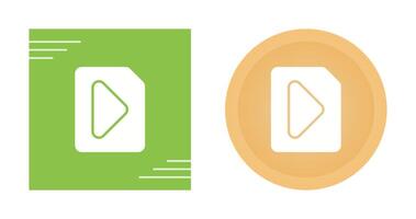 Video File Vector Icon