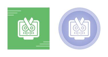 Desktop Computer Vector Icon