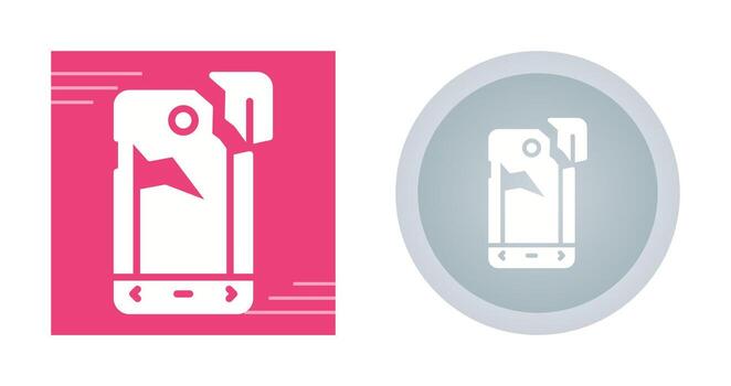 icono de vector roto