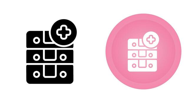 icono de vector de base de datos