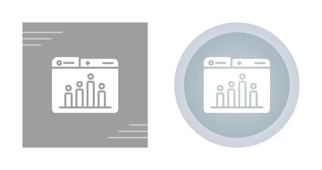 Graph Vector Icon
