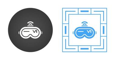 Virtual Reality Headset Vector Icon