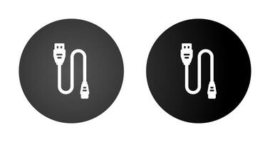 Printer Cable Vector Icon