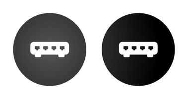 Ethernet Switch Vector Icon