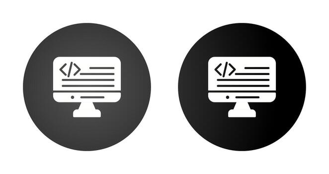 icono de vector de lenguaje de programación