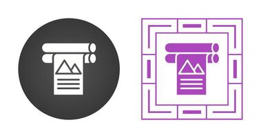 Large Format Printer Vector Icon