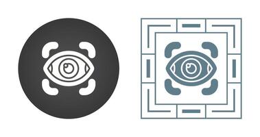 Retinal Scanner Vector Icon