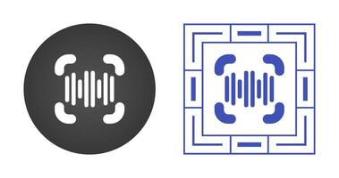 Voice Recognition Vector Icon