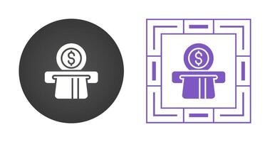 Automated Teller Machine Vector Icon