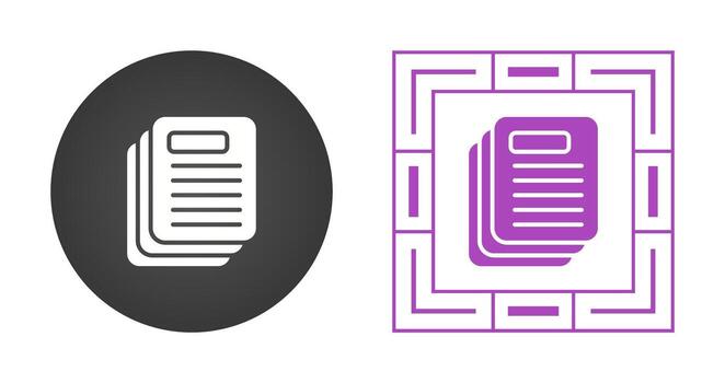 Document Vector Icon