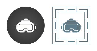 Virtual Reality Headset Vector Icon