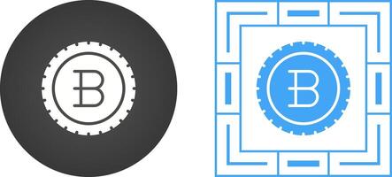 icono de vector de criptomoneda