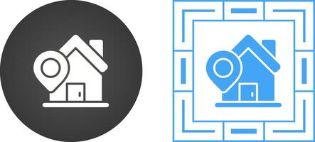 Home Location Vector Icon