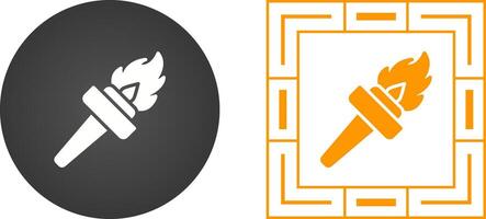 Torch Vector Icon