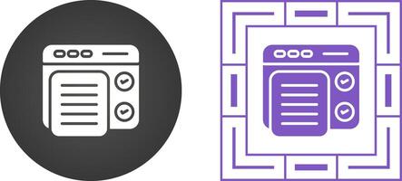 Concept Testing Vector Icon