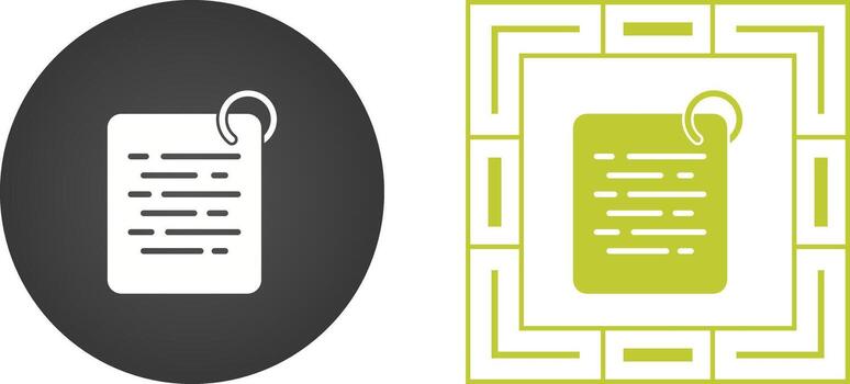 Document Vector Icon