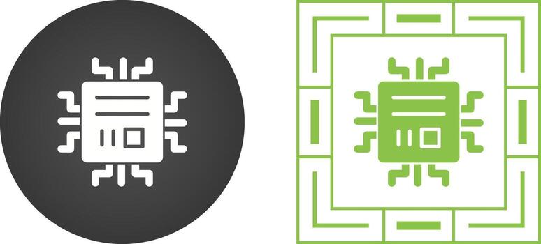 Microchip Vector Icon