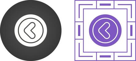 Angle Left Vector Icon