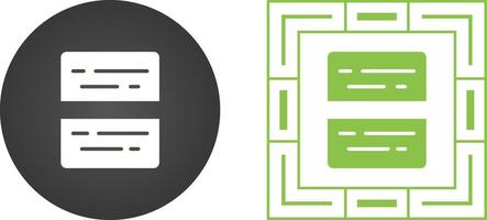 Document Split Vector Icon