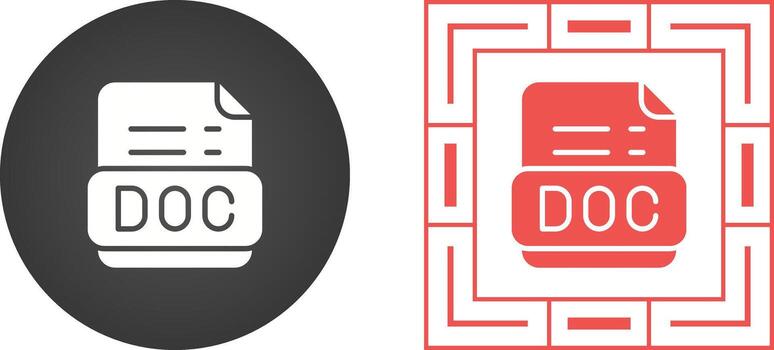 icono de vector de documento